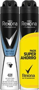 Rexona Men Motion Sense Invisible Ice Fresh Deodorant Spray 2x200ml