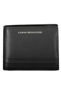 TOMMY HILFIGER Brieftasche Herren Andere fasern Schwarz SF20431 - Größe: Einheitsgröße