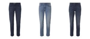 TOM TAILOR MARVIN STRAIGHT Herren Jeans Regular Fit, Farbe:Blue Rinse Denim 10157, Größe:W33/L32