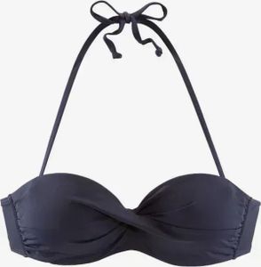 s.Oliver Bandeau-Bikini-Top marine Größe 40 B