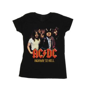 ACDC - "Highway To Hell Group" T-Shirt für Damen BI4763 (M) (Schwarz)