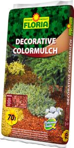 FLORIA Decorative ColorMulch hnedá 70 l