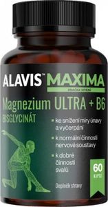 ALAVIS MAXIMA Magnezium ULTRA + B6 60 kapslí