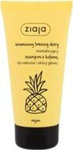 Ziaja, Ananasowy trening skóry, Szampon do włosów z kofeiną, 160 ml