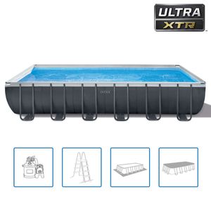 INTEX Pool-Set Ultra XTR Frame Rechteckig 732x366x132 cm