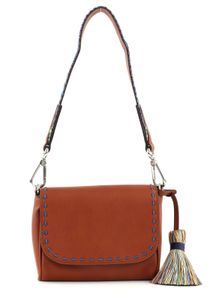 ESPRIT Schultertasche Umhängetasche Tate Small Shoulderbag Rust Brown braun