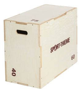 Sport-Thieme Plyo Box Holz, 40x60x75 cm