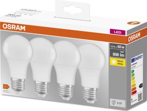 Osram Classic, 9,5 W, E27, 806 lm, 10000 h, Teplá biela