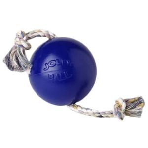 Jolly Pets Hundeball Romp-n-Roll 15 cm Blau