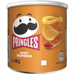 Pringles Sweet Paprika Stapelchips mit süß würzigem Geschmack 40g
