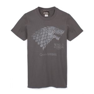 Game of Thrones - "Winter Is Coming" T-Shirt für Herren NS7371 (M) (Grau)