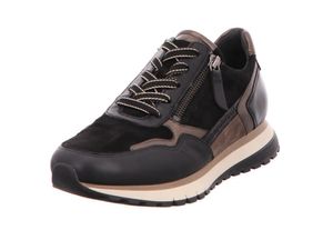 Gabor - Sneaker Weite H - schwarz, Größe:7, Farbe:schw/mohair/smog 37