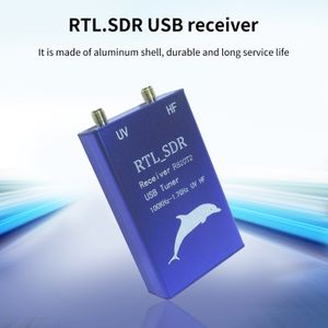 USB-Tuner DVB-T RTL2832U Aluminiumlegierung AM NFM FM DSB LSB CW TV-Empfänger Stick für Zuhause