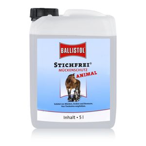 Ballistol Stichfrei Animal 5 Liter - Schutz vor Mücken, Fliegen uvm (1er Pack)