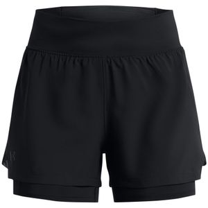 Under Armour Run Stamina 2-in-1 Kurze Hose Schwarz M Frau Schwarz M