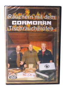 CORMORAN DVD Anleitung “Räuchern mit dem Tischräucherofen”, 96-00002