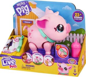 Moose Toys My Pet Pig - interaktywna świnka Piggly