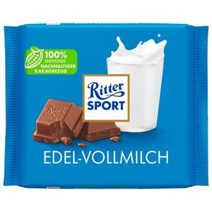 Ritter Sport Edel Vollmilch Schokolade mit Arriba Kakao 100g