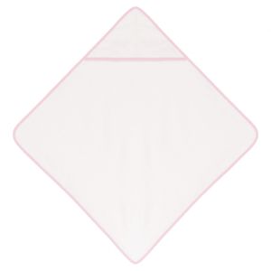 Kariban Baby-Badetuch Baby Badehandtuch K124 Mehrfarbig White/Pink onesize