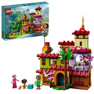 LEGO 43202 Disney Das Haus der Madrigals Spielzeug zum Bauen, Puppenhaus mit Mini-Puppen, Geschenk für Kinder aus Disneys „Encanto“