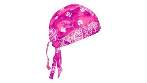 Bandana Pink, Kopftuch schlicht rosa, Bandana Headscarf pink, Pañuelo pañuelo, Foulard Bandana Blanc