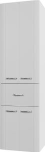 Pelipal Serie 3006 Hochschrank 3006.095026 Front Weiß Hochglanz 50 cm
