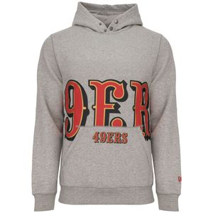 New Era Hoody NFL Oversize Logo San Francisco 49ers grey L