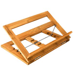 relaxdays bookstand hnědý 33,0 x 22,5 x 22,0 cm