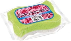 Grosik, Gąbka do kąpieli z warstwą do masażu, 1 sztuka