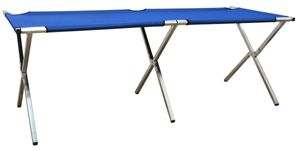 Verkaufsstand Verkaufstisch 205x67x70 cm klappbar Blau