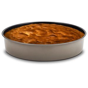NAVA Tortenform Kuchenform Backblech rund DUBOKO 36 cm für Torten Pizzas Biskuitboden