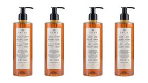 Prija 2 x Haut & Haar Shampoo Vitalisierend + 2 x Flüssigseife Für Geschmeidige Haut – 4 x 380 ml - getestet - 100% Vegan freundlich
