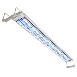 vidaXL Aquarium LED-Lampe 120-130 cm Aluminium IP67