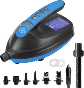 alca® SUP Pumpe elektrisch 12v kfz 16PSI Kompressor Freizeit Schlauchboot Kajak Matratzen