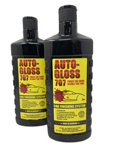 Auto Gloss 707 Politur Lotus-Effekt Lackpflege 2 Flaschen