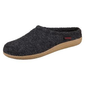 Giesswein 52-10-47848 Veitsch Damen Herren Hausschuhe Pantoffeln , Schuhgröße:41, Farbe:Schwarz