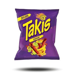 Takis | 20xFuego 92,3g Tortilla Chips, Hot Chilli, USA Snack