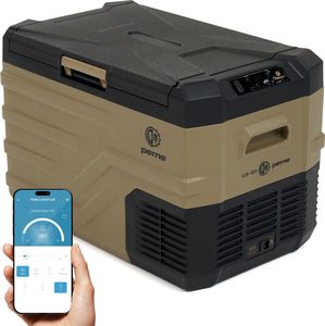 Velká přenosná chladnička Peme Quest 40 Chladnička do auta a na kempování 35 litrů Sand Storm