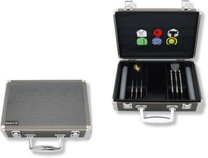 Bull's unisex neutral Dartsafe Aluminium Case Darttasche Dartbox Pfeilaufbewahrung alu XXL (neutral)