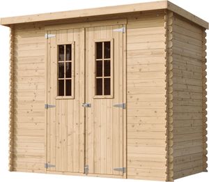 TIMBELA M310C Holzhaus Gartenhaus - B239xL142xH200 cm/ 2,63 m2