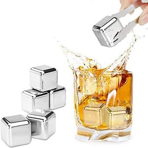 Whisky Steine Eingefroren Eiswürfel, Wiederverwendbare Kühlsteine, Zum Kühlen von Whiskey oder Wein, Geschenke für Cocktail/Whiskyliebhaber, Barzubehö