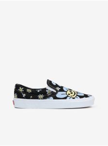 Schwarze Frauen floral slip on Turnschuhe VANS - 36,5
