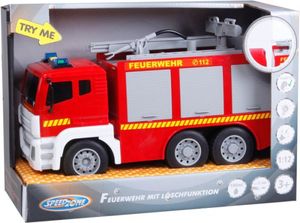 Goki Feuerwehrauto mit Rückzug Fire Rescue 