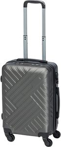 Koffer Hartschalenkoffer Trolley Reisetasche Reisekoffer mit Zahlenschloss "HT Series" von Xonic  (Business Dark Grey M, klein)