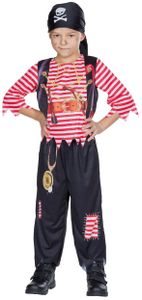 Kinder Kostüm Piratenjunge Pirat Karneval Fasching Gr. 116