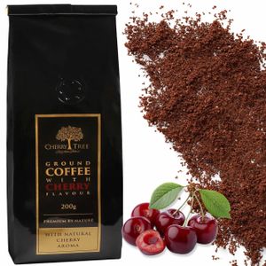 Gemahlener Kaffee mit Kirschbaumgeschmack 200 g