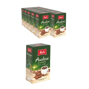 MELITTA Filterkaffee Auslese Klassisch gemahlener Röstkaffee 12x500g kräftig