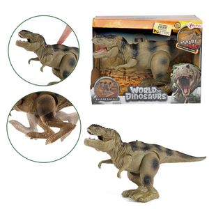 Toi-Toys 31510A - World of Dinosaurs - Dino T-Rex (laufend, mit Ton) Dinosaurier Walking Sound
