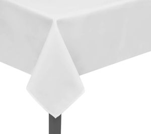 HOMMIE 5 Tischdecken Weiß 130 x 130 cm, 1,04 kg