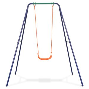 vidaXL Single Swing Orange